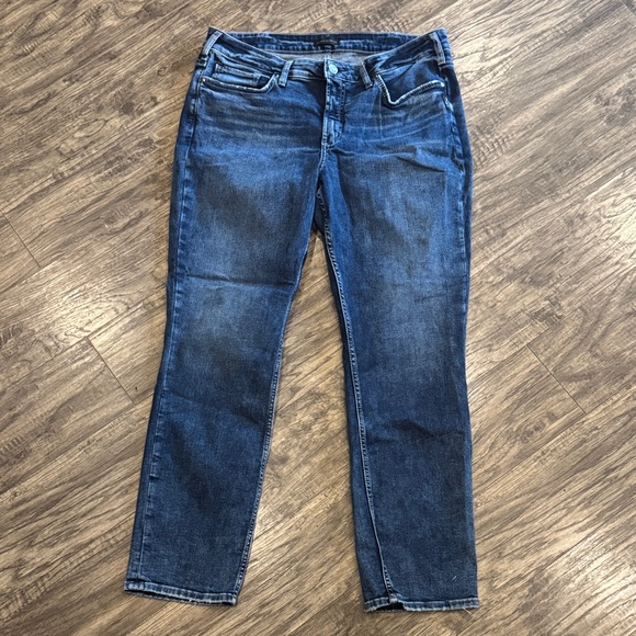 Silver Jeans “Avery Hi- Rise Straight” -18 - Picture 3 of 7